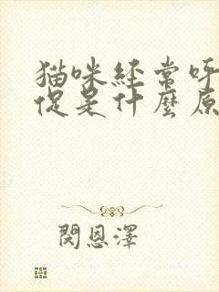 猫咪经常呼吸急促是什么原因