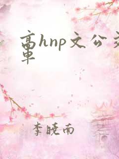 高hnp文公交车