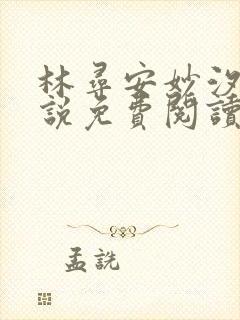 林寻安妙汐的小说免费阅读全文