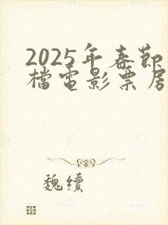 2025年春节档电影票房排行榜