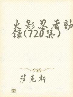 火影忍者动漫目录(720集)