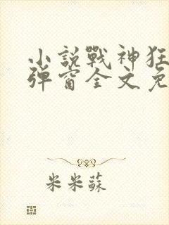 小说战神狂飙无弹窗全文免费阅读