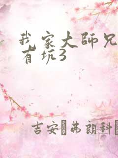 我家大师兄脑子有坑3