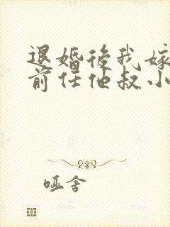 退婚后我嫁给了前任他叔小说