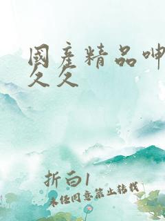 国产精品呻吟久久久