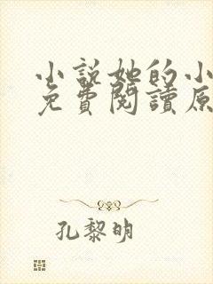 小说她的小梨涡免费阅读原文