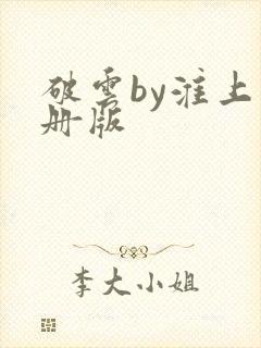 破云by淮上未册版