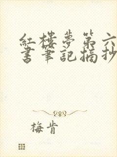 红楼梦第六章读书笔记摘抄及感悟