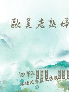 欧美老熟妇在线