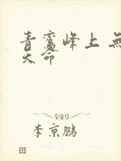 青鸾峰上 无敌天命