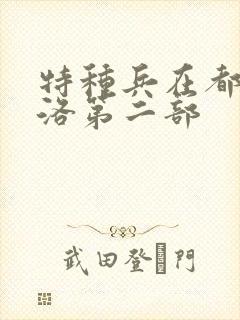 特种兵在都市杨洛第二部