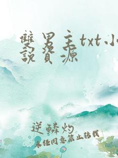 双男主txt小说资源