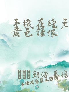手机在线免费看黄色录像