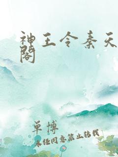 神王令秦天笔趣阁