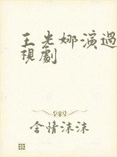 王光娜演过的电视剧