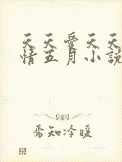 天天爱天天干激情五月小说