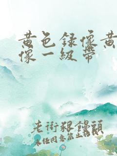 黄色录像黄色录像一级带