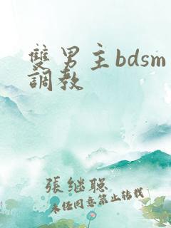 双男主bdsm调教
