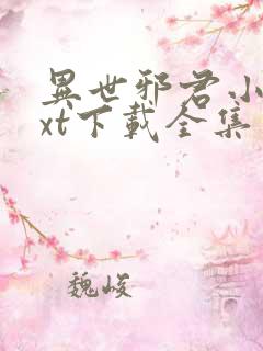 异世邪君小说txt下载全集