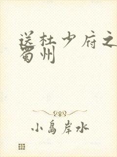 送杜少府之任州蜀州