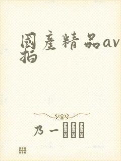 国产精品av偷拍