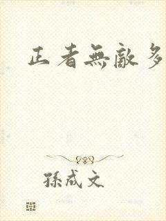 正者无敌多少集