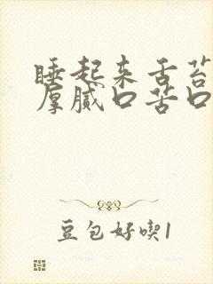 睡起来舌苔发黄厚腻口苦口臭