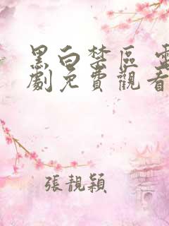 黑白禁区 电视剧免费观看高清