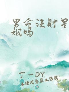 男命没财星有婚姻吗