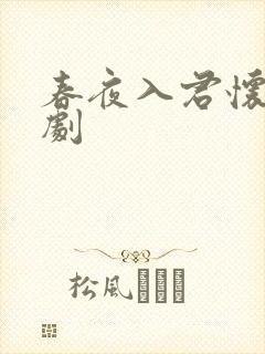 春夜入君怀 短剧