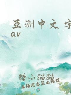 亚洲中文 字幕av