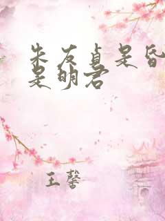 朱友贞是昏君还是明君