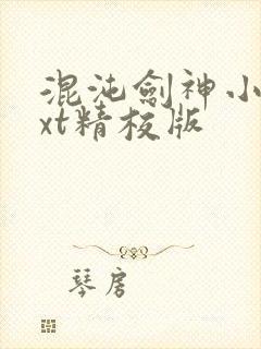 混沌剑神小说txt精校版