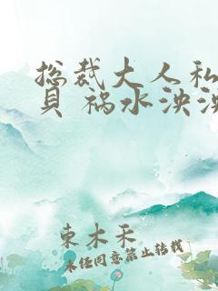 总裁大人私有宝贝 祸水泱泱 小说