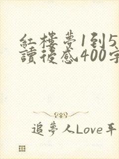 红楼梦1到5回读后感400字