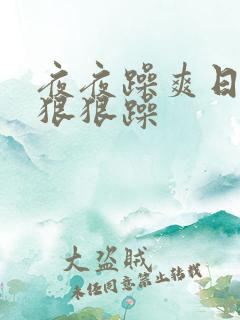 夜夜躁爽日日躁狠狠躁