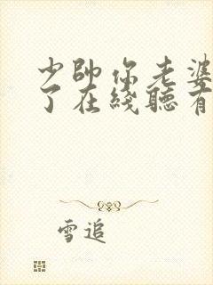 少帅你老婆又跑了在线听有声书