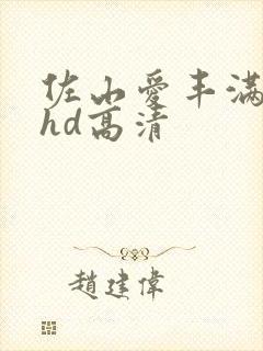 佐山爱丰满人妻hd高清