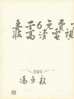 妻子6免费完整版高清电视剧