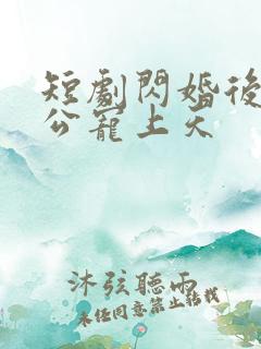 短剧闪婚后被老公宠上天