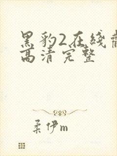 黑豹2在线观看高清完整