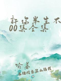 许你半生不见100集全集