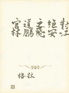 官道之绝对权力林鹏飞安江小说全文阅