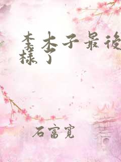 李木子最后怎么样了