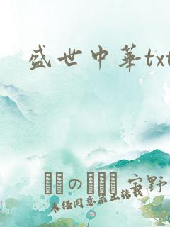盛世中华txt