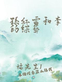 孙红雷和李乃文的综艺