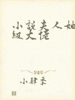 小说夫人她是满级大佬