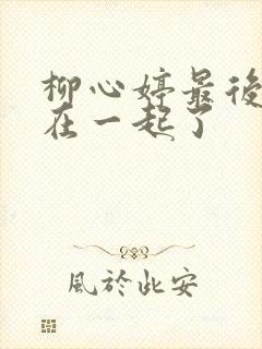柳心婷最后和谁在一起了