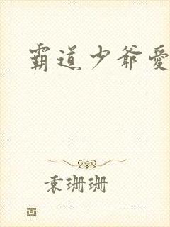 霸道少爷爱上我