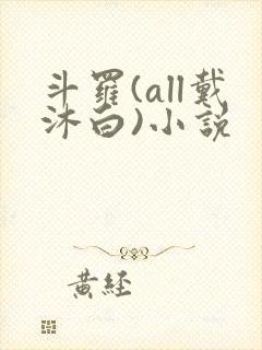 斗罗(all戴沐白)小说